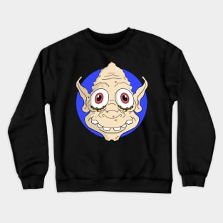 Crusty Eyed Elf Crewneck Sweatshirt